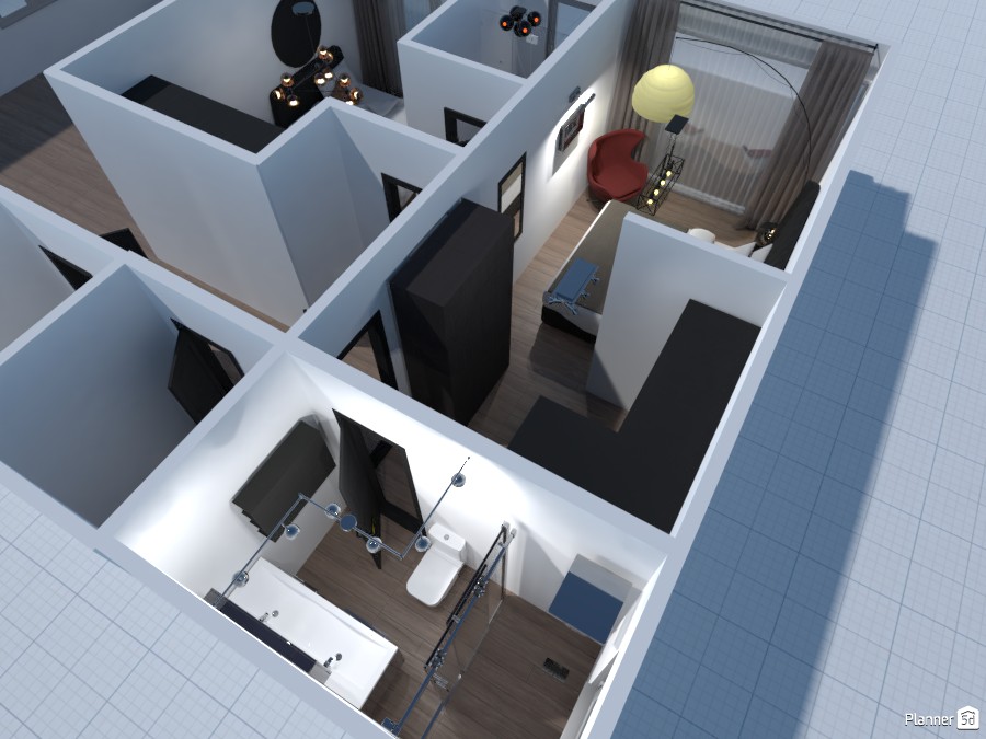 Modern 2 Bedroom Ensuite Layout #3039861 by Kimani