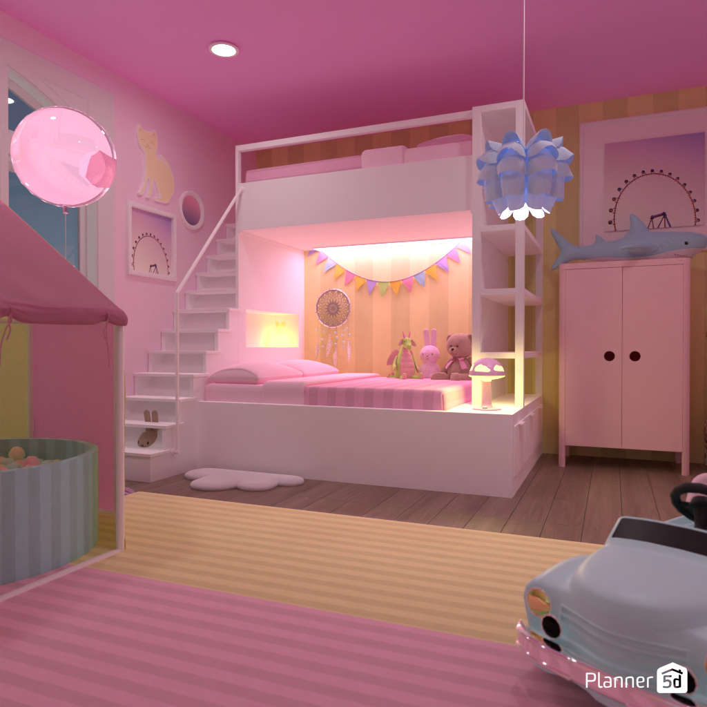 Candy Land Kid's Room #21237606 by Editors Choice