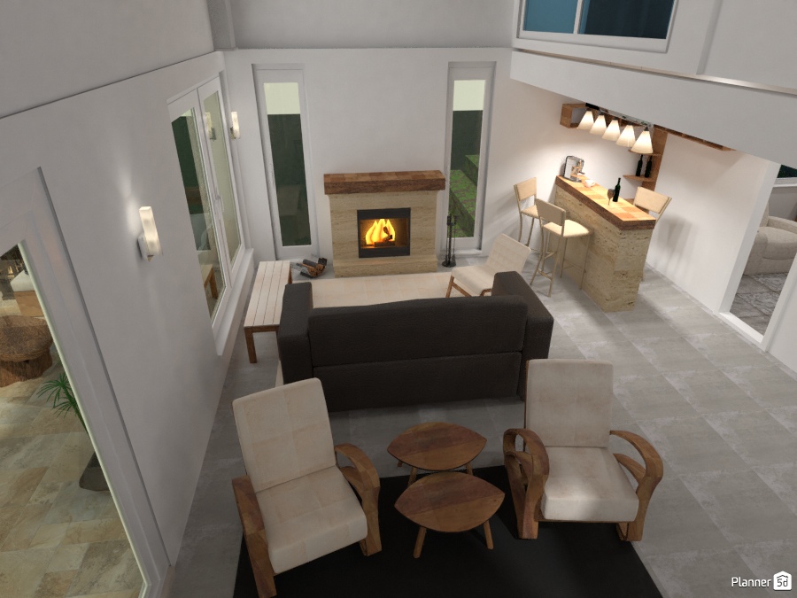 Estar e Lareira #2339749 by WIL IEMA