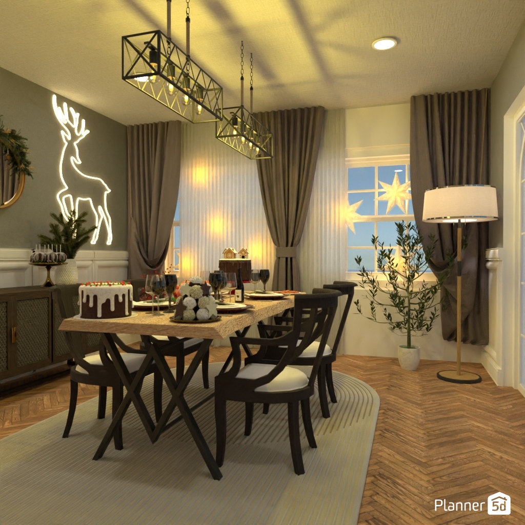 DB: Thanksgiving Day - room shell copy #23460827 by Editors Choice