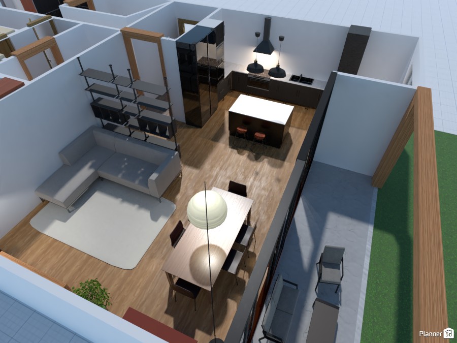 Esboço sala/cozinha #4170006 by Anonymous