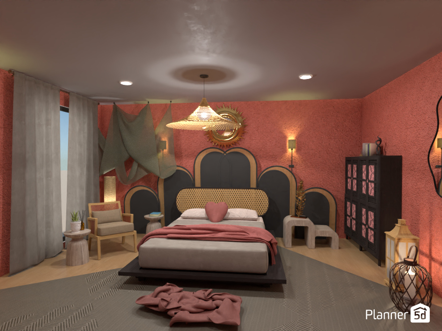 Desert Bedroom - New contest #9799040 by Micaela Maccaferri