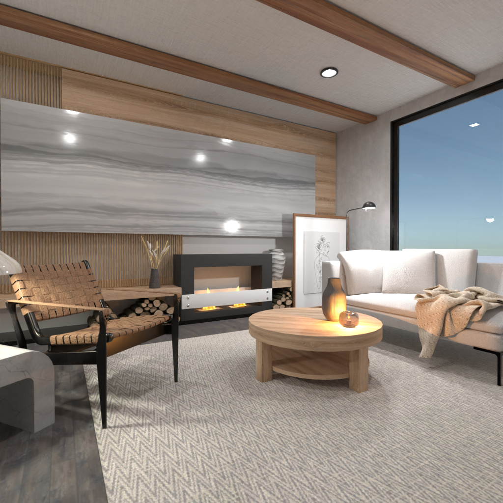 Japandi Living Room #3344076 by Editors Choice