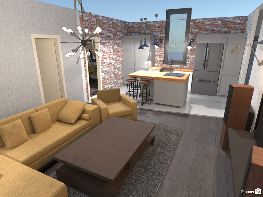 Гостиная вариант #4767992 by User 23607653