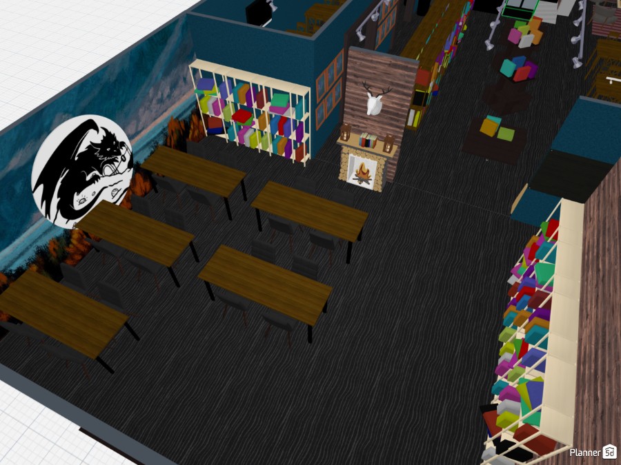 Press Hall Draft (with measurements) copy #24836000 by User 134634800