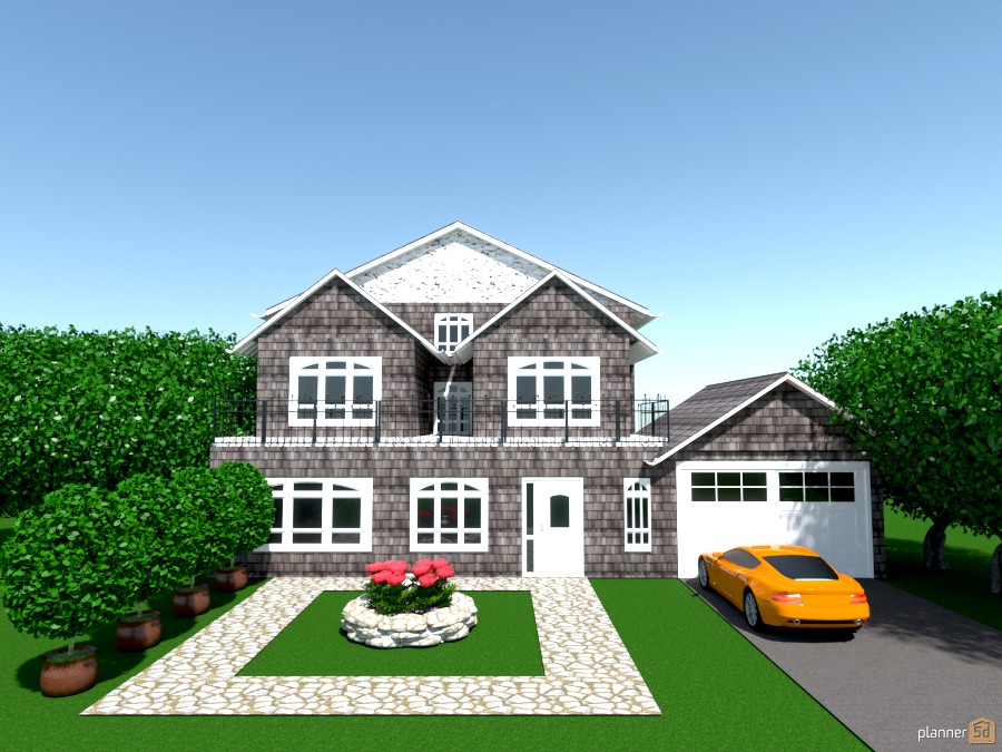 gray shake house #1135885 by Joy Suiter