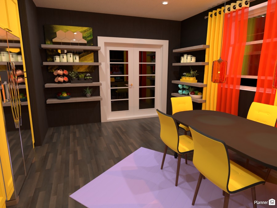 Color ful kitchen #4485602 by LIXx