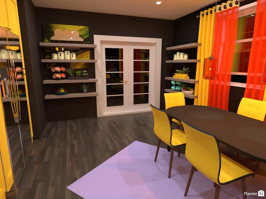 Color ful kitchen #87572 от LIXx