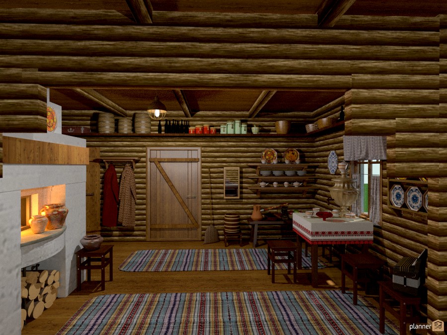 izbà russa #1008978 by Svetlana Baitchourina