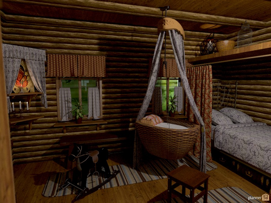 izbà russa #1008939 by Svetlana Baitchourina