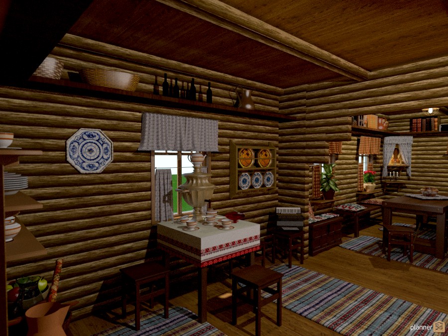 izba russa #1008972 by Svetlana Baitchourina