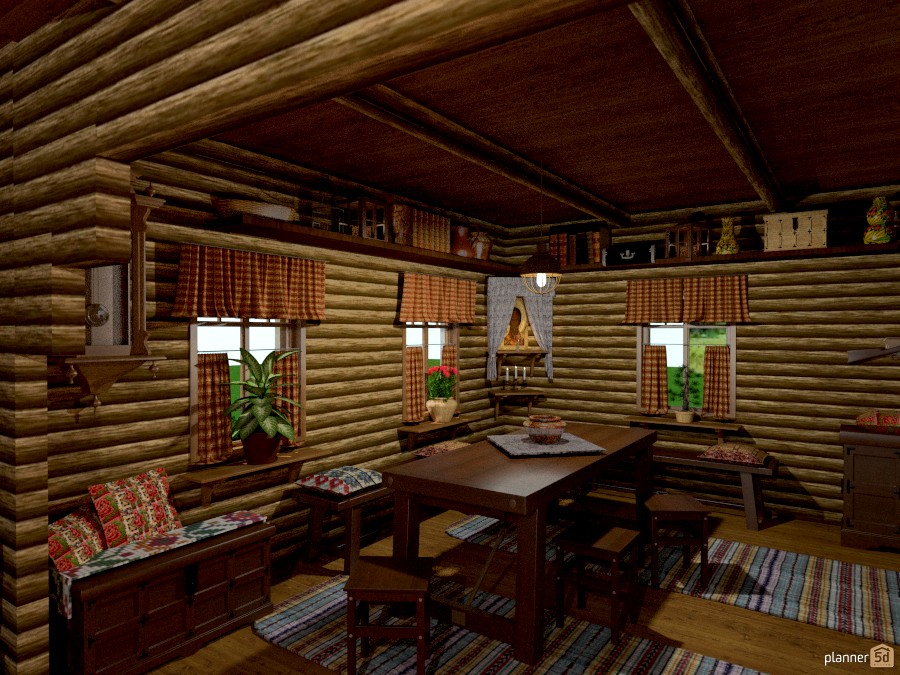 izbà russa #1008976 by Svetlana Baitchourina