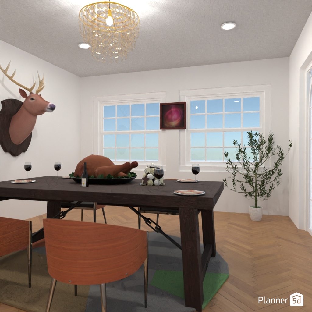 DB: Thanksgiving Day - room shell copy #23492490 by Editors Choice