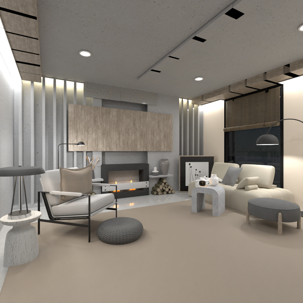 Japandi Living Room #3344004 by Editors Choice