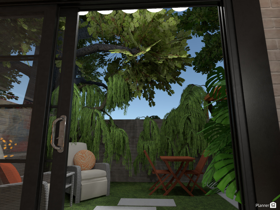 Industrial Loft 6x15 mq: Garden #6101584 by Fede Lars