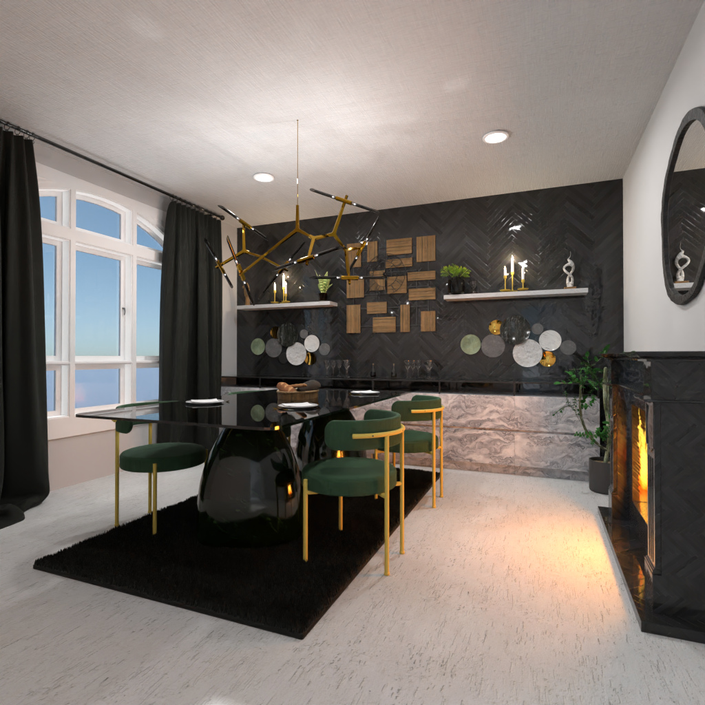 Black table #12072988 by Editors Choice