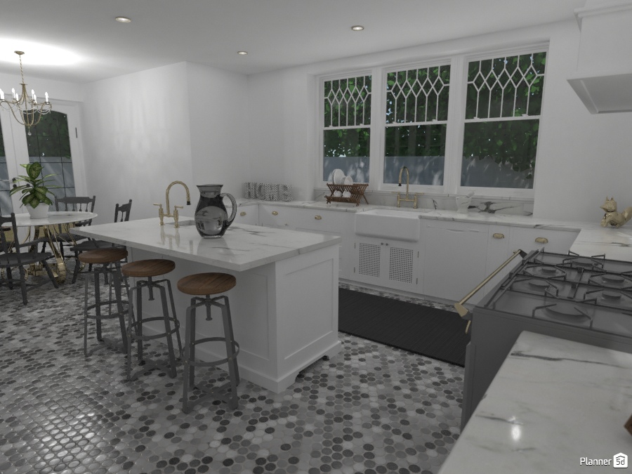 Country Kitchen #2595054 by Jo