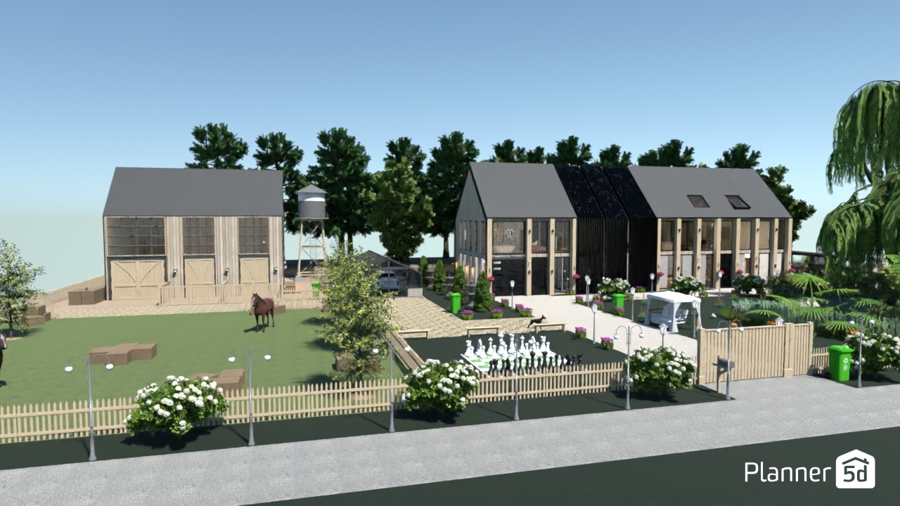 Modern barn house #26279380 by Gjorgji Tashev