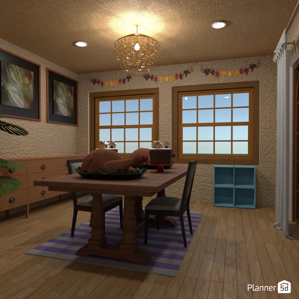 DB: Thanksgiving Day - room shell copy #23405475 by Editors Choice