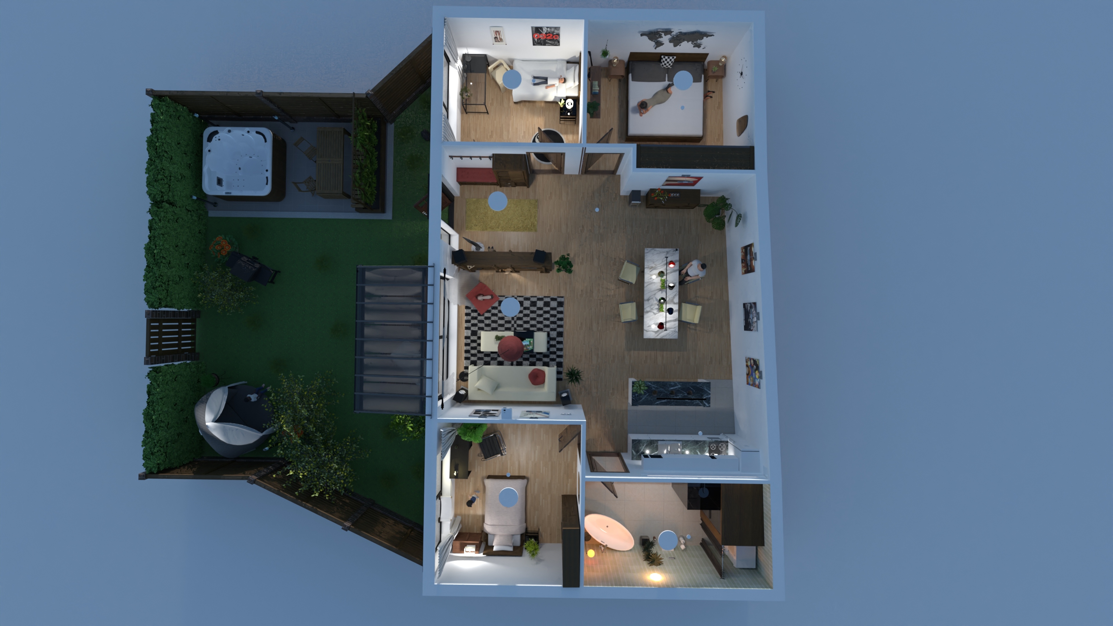 Wohnung 1 EG VAR 2 END #23329882 by P A