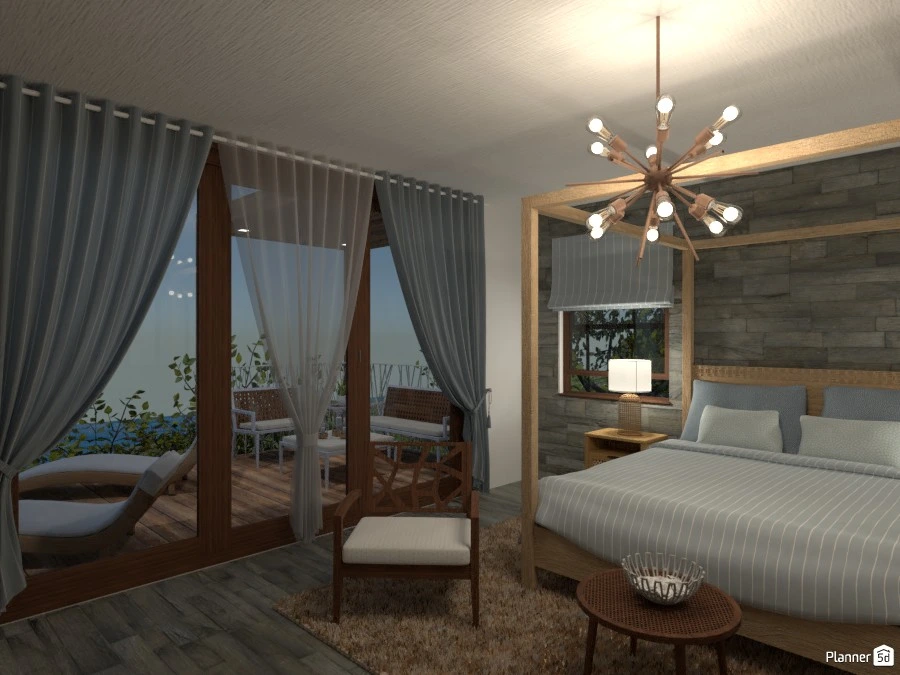 modern stilt house on the rocks #87063 by Chiara Meazza