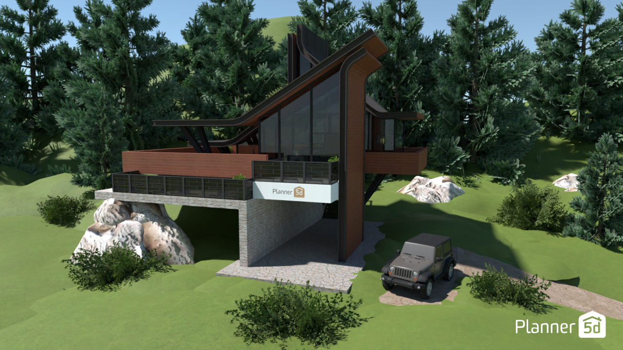 modern house #18698880 by megaloman.