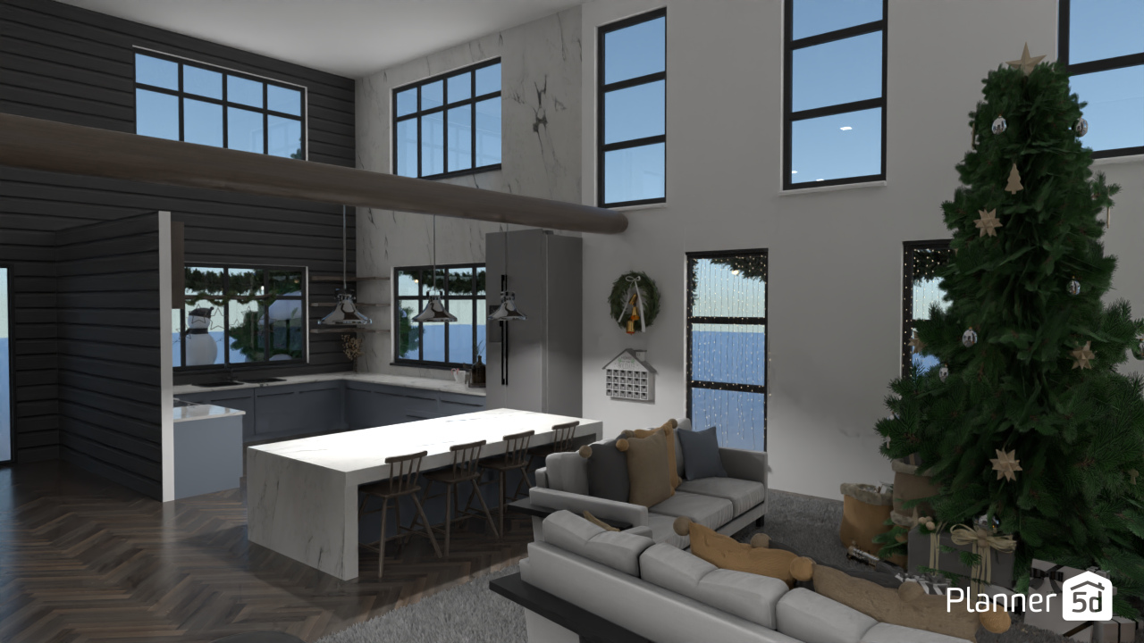 Norwegian house Kitchen #10571420 by Emilia