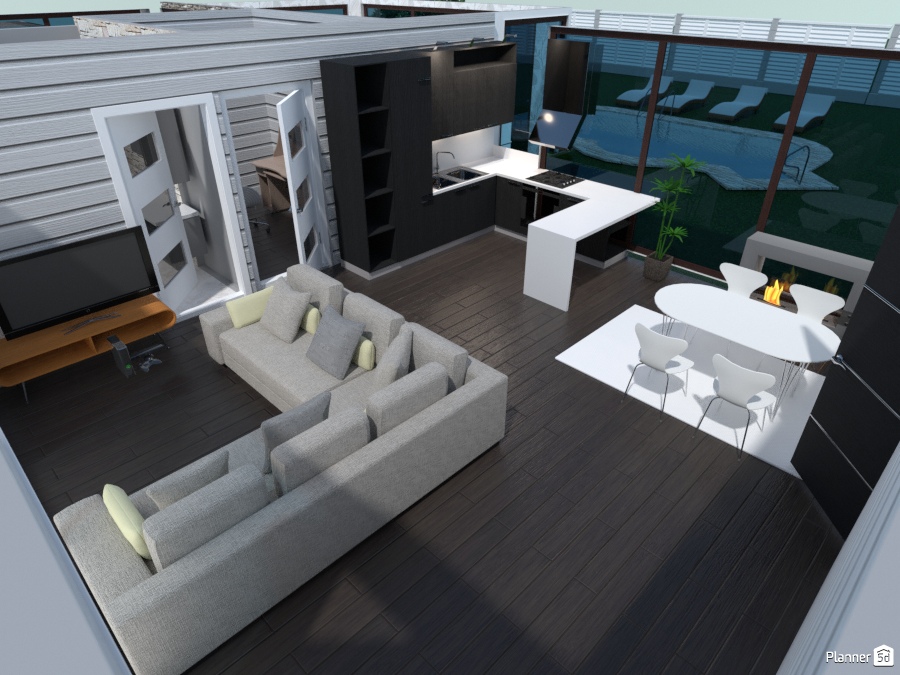 dream kitchen/ living room #2301800 by Tilly HEELAN