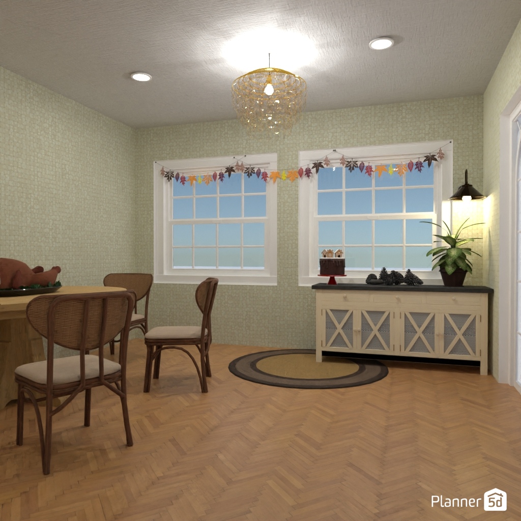 DB: Thanksgiving Day - room shell copy #23454707 by Editors Choice