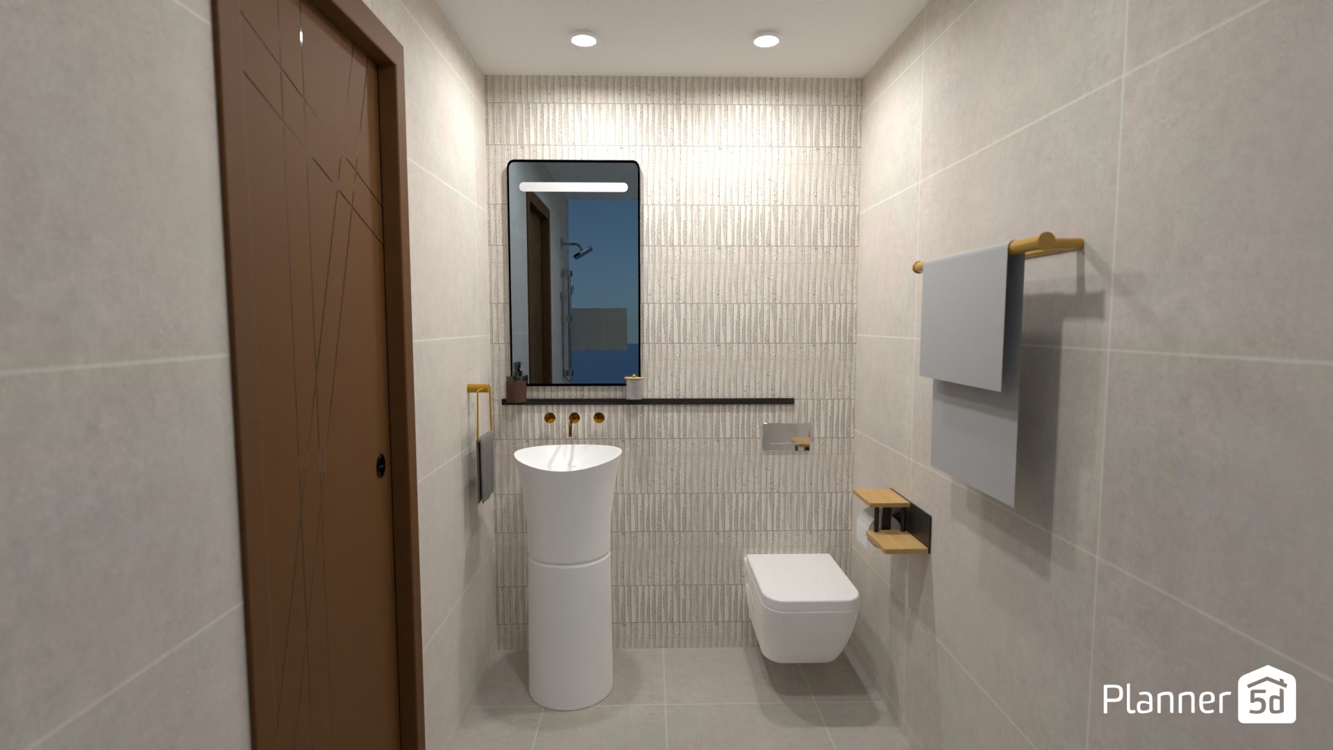 Qianqian-downstairs bath #23380258 by Lily