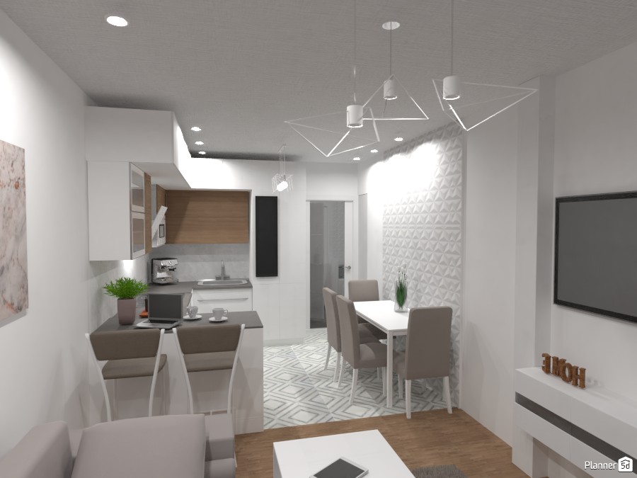 Kitchen + Living Room #3020530 by Anastasiia