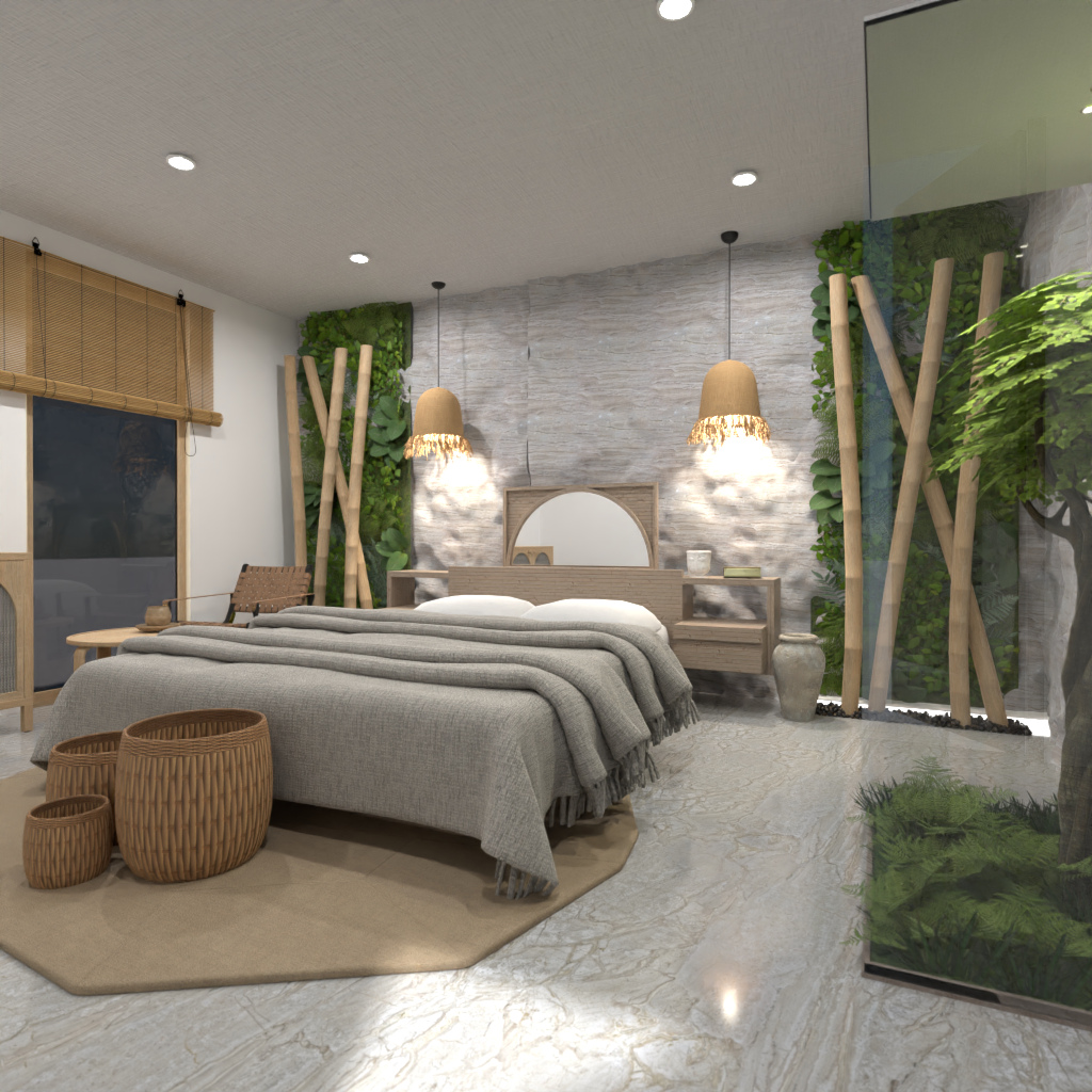 Wabi Sabi Bedroom #14551883 by Editors Choice