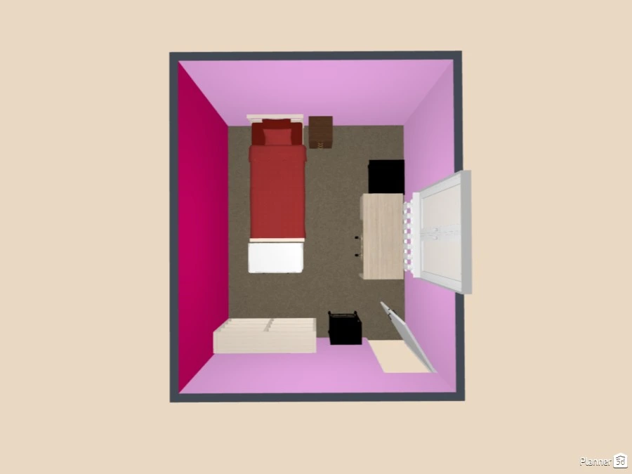 Bedroom after new paint #3103288 by User 128935940