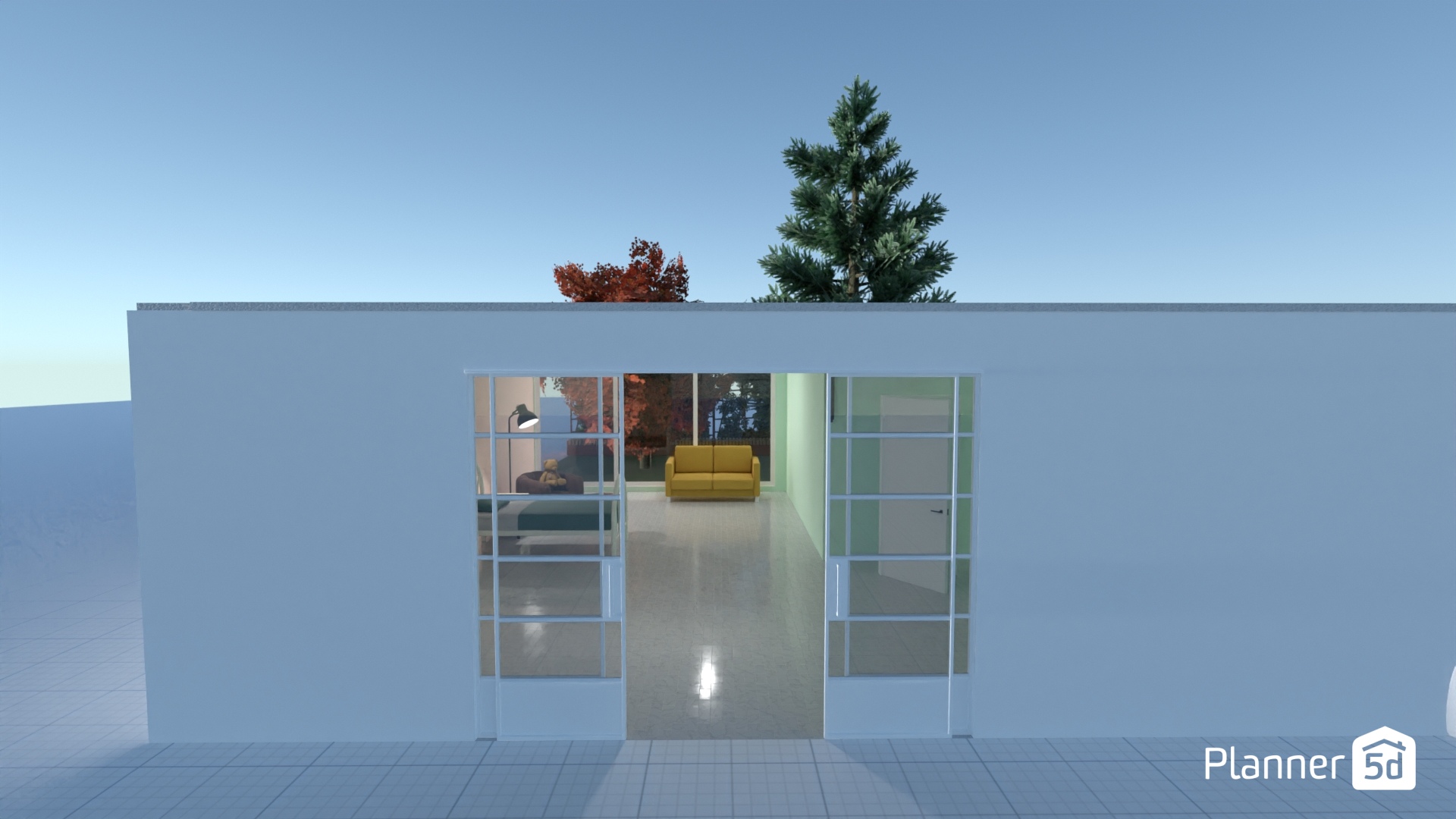 Front view of toddler's hospital room #27425704 by User 186841084