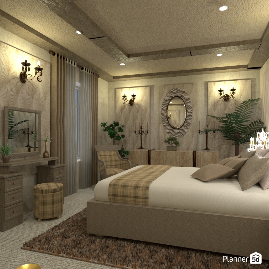 Luxurious bedroom #32384180 by Editors Choice