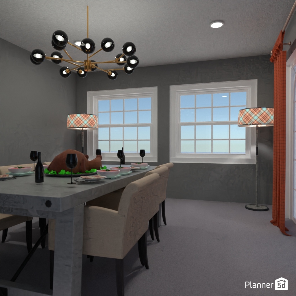 DB: Thanksgiving Day - room shell copy #23462975 by Editors Choice