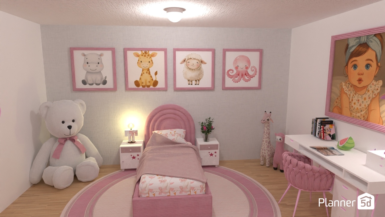 Girls Dreams Room #3405128 by Estephânia Coutinho de Carvalho