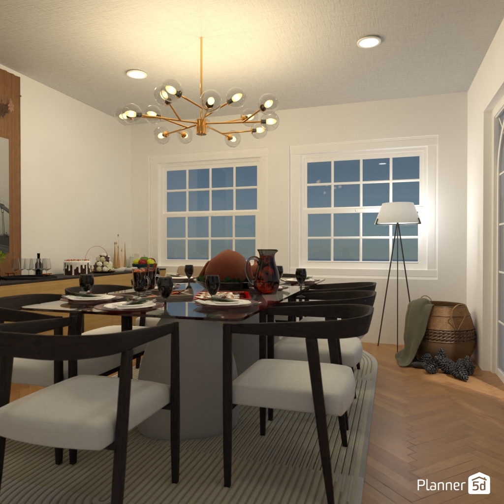 DB: Thanksgiving Day - room shell copy #23416939 by Editors Choice