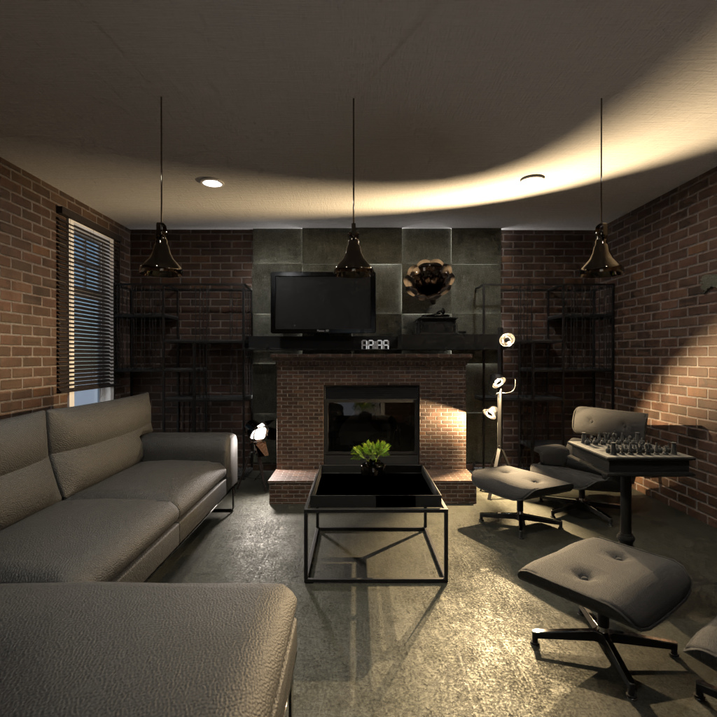Men's Living Room #3351652 by Editors Choice