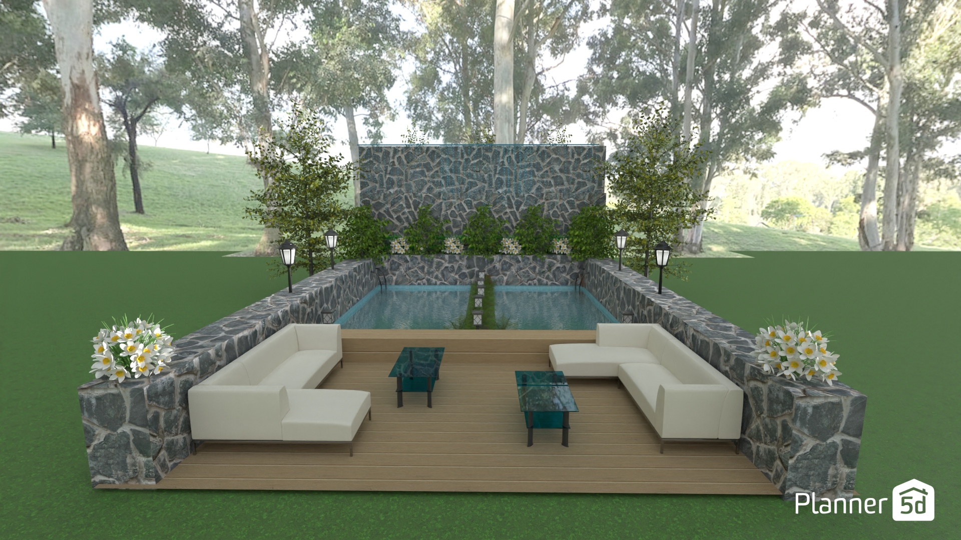 outdoor pool #23442819 by Saaranne