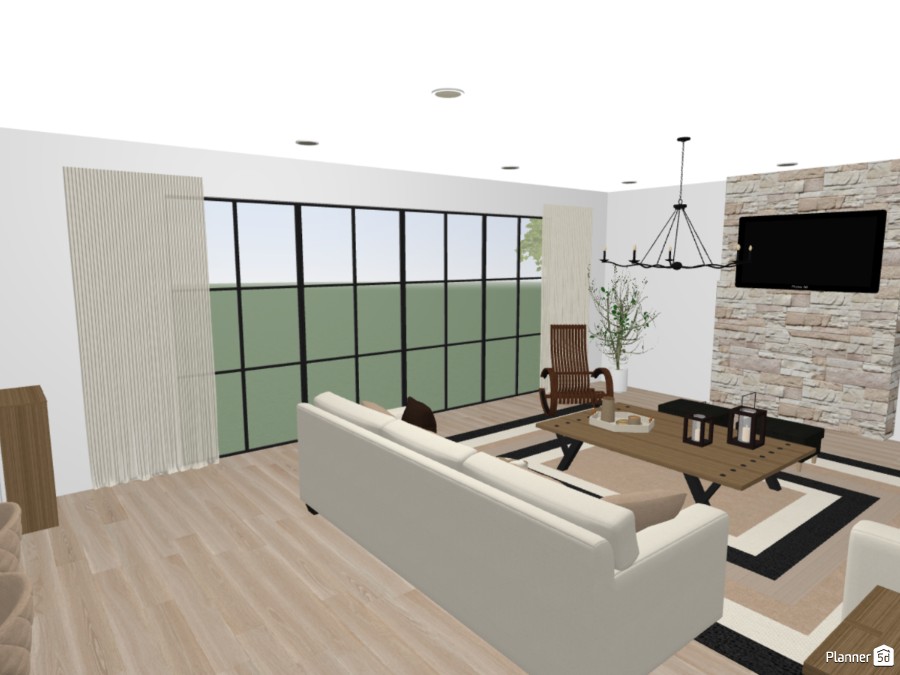 Kitchen and living #23378434 by User 158575222