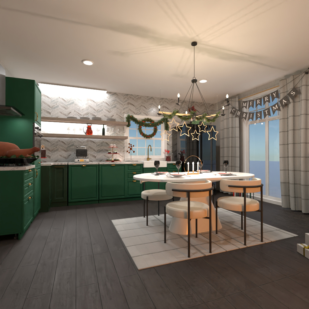 Christmas is coming to... kitchen #10724168 by Editors Choice