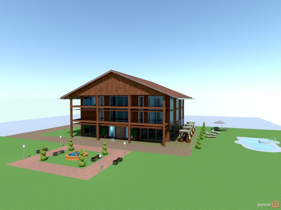 Гостиница #823610 by Вячеслав Безгодько