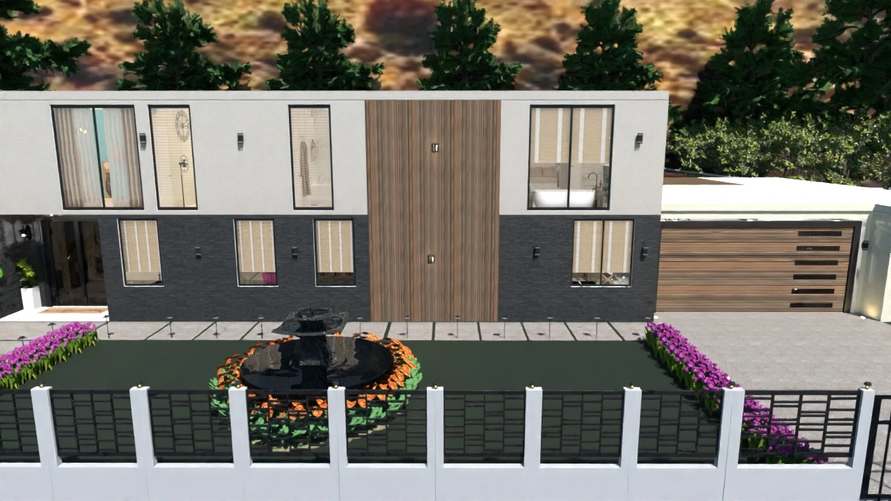 Modern South California House #157886 by ZACKY DESIGNER