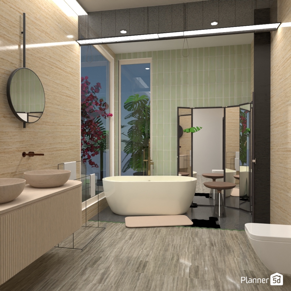 Natural bathroom #22133118 by Editors Choice