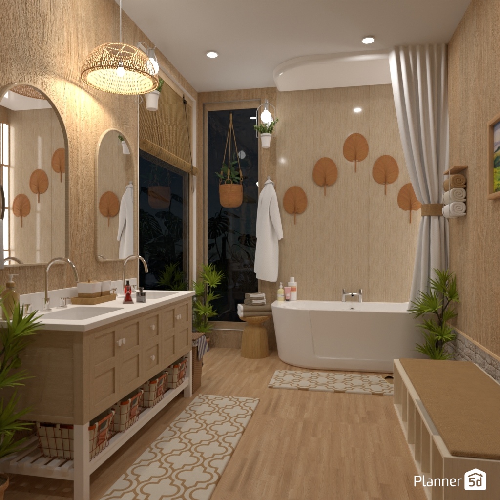 Natural bathroom #22130030 by Editors Choice