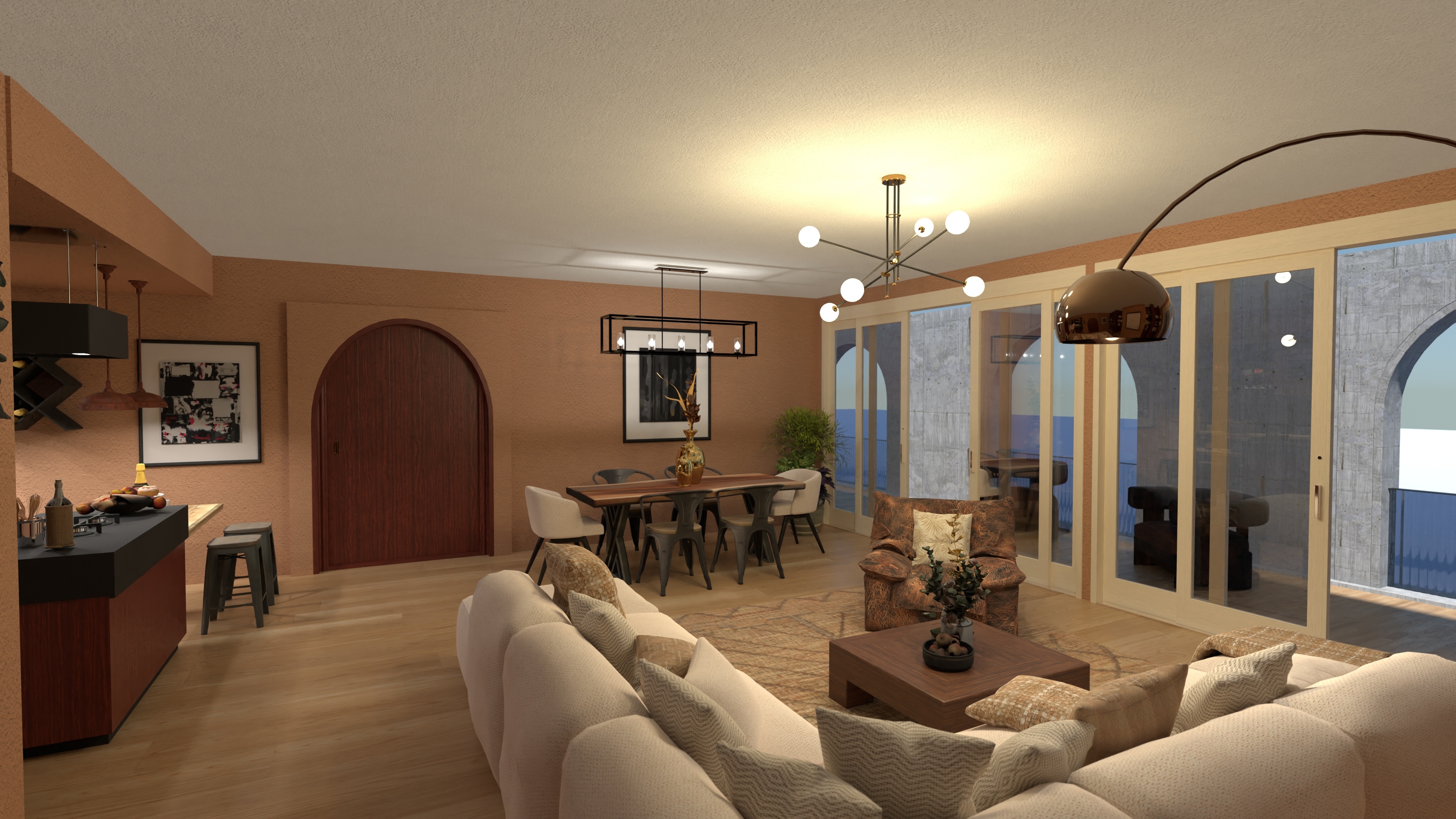 Living + dining 25 #25269748 by Moonface