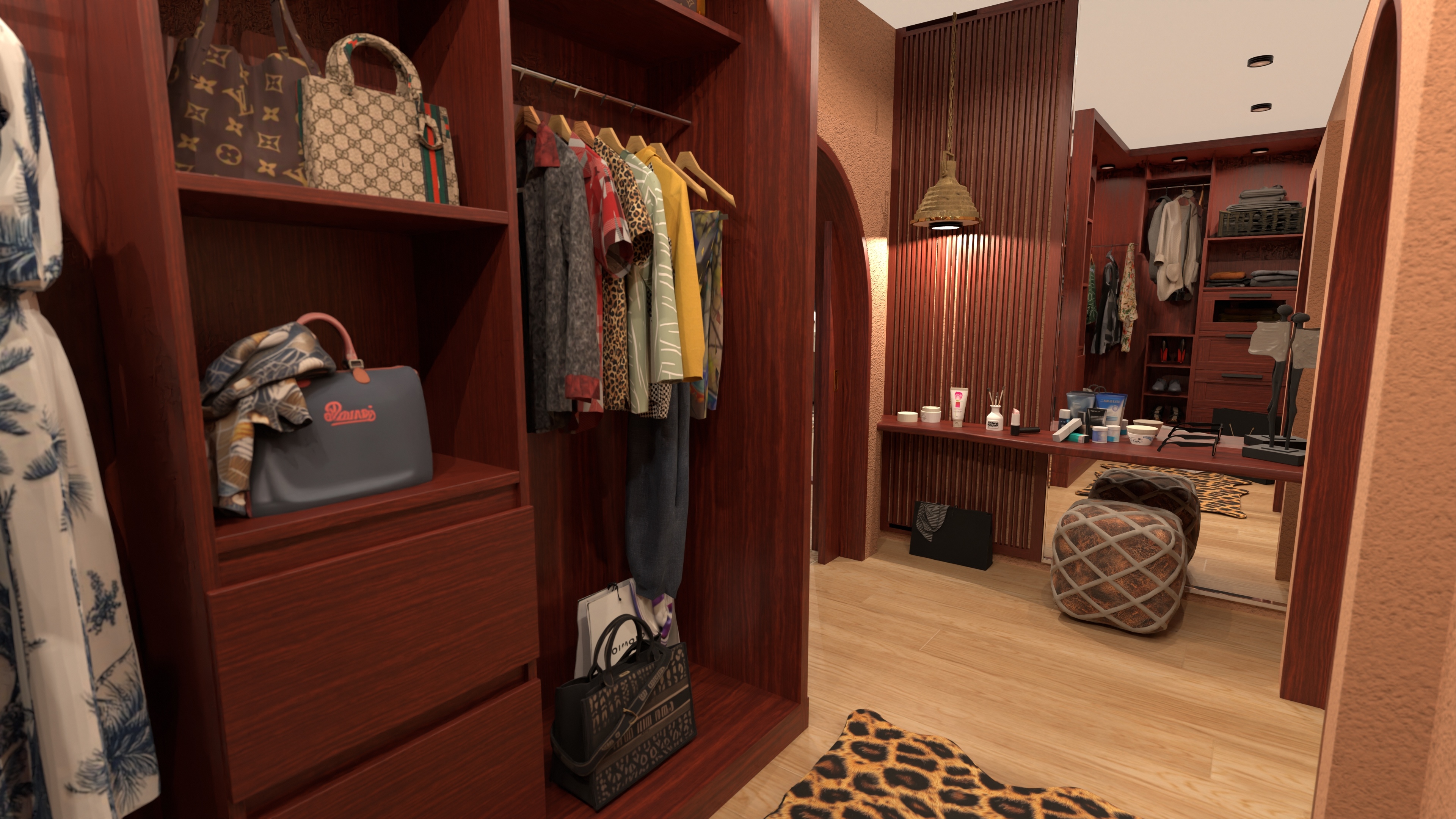 Walk-in closet #25634268 by Moonface