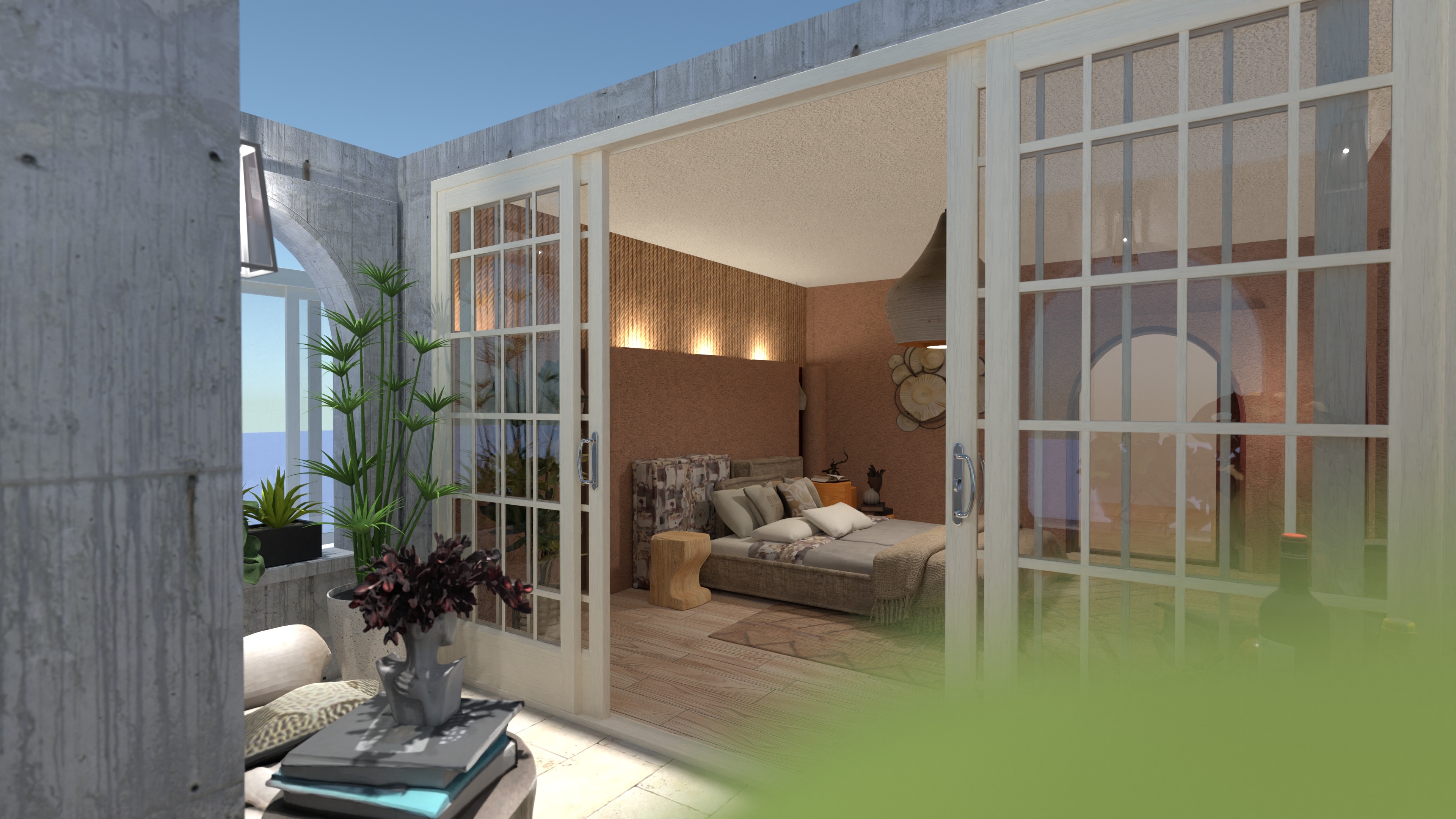 Bedroom from Balcony #25082704 by Moonface