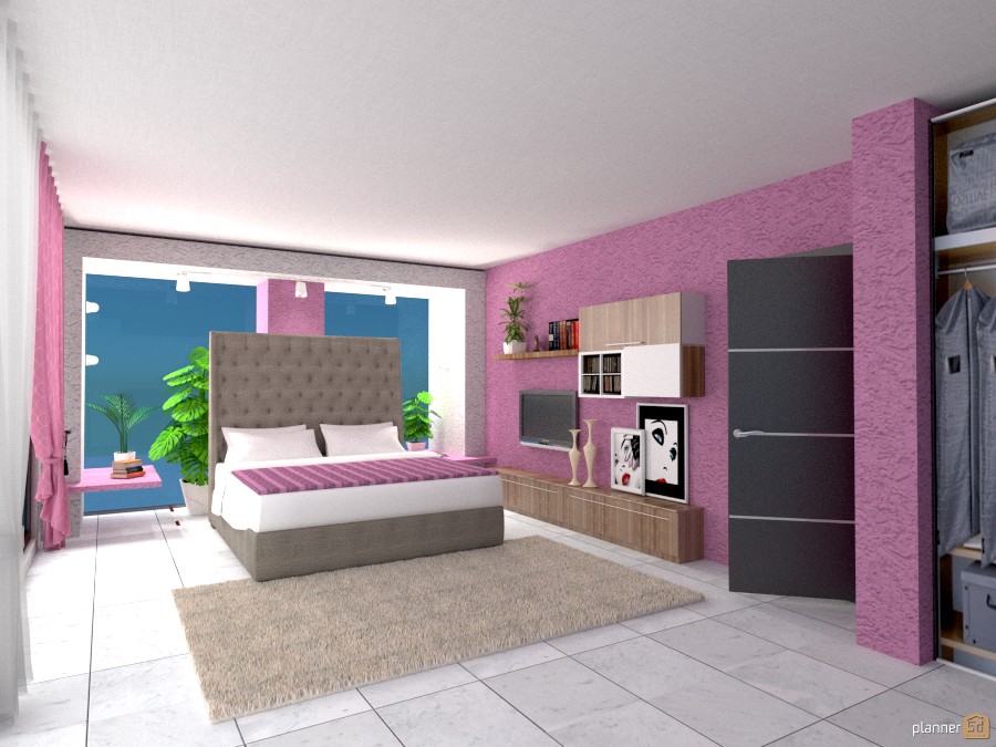 Elegant Bedroom: second view 1056760 by Micaela Maccaferri image
